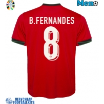Portugal Bruno Fernandes #8 Replica Home Shirt Euro 2024 Short Sleeve